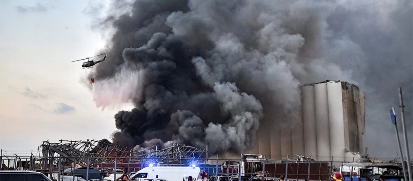 Λίβανος: Τουλάχιστον τέσσερις νεκροί από έκρηξη σε εργοστάσιο της Βηρυτού